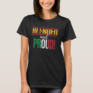 Blended And Proud Nationality Half Spanish Half It T-Shirt