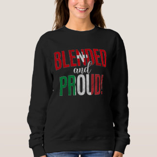 Blended And Proud Nationality Half Swiss Half Ital Sweatshirt