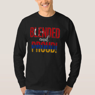 Blended And Proud Nationality Half Turkish Half Ar T-Shirt