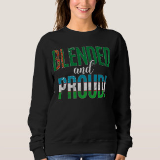 Blended And Proud Nationality Half Turkmen Half Uz Sweatshirt