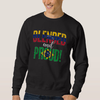 Blended And Proud Nationality Half Venezuelan Half Sweatshirt