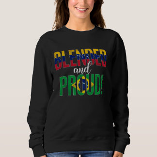 Blended And Proud Nationality Half Venezuelan Half Sweatshirt