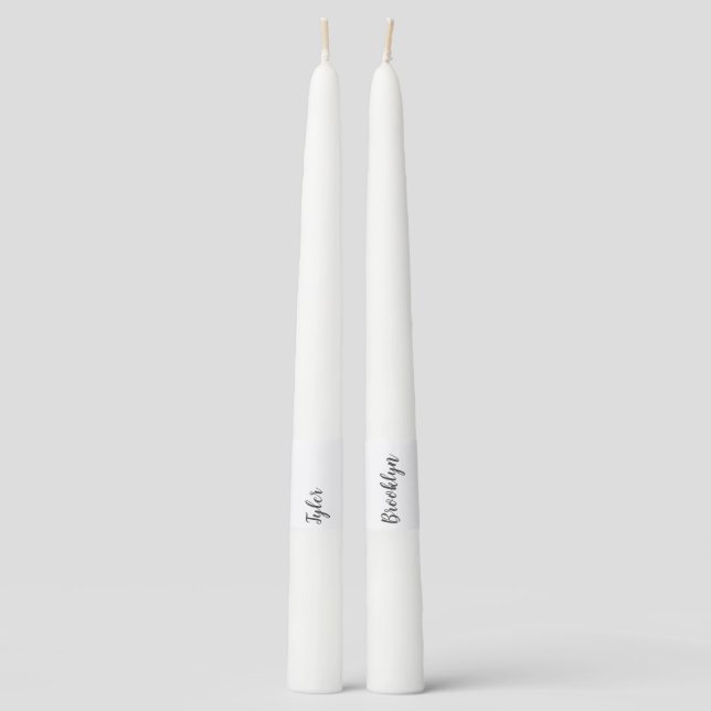 Blended Family Children's Unity Candle Taper (Front)