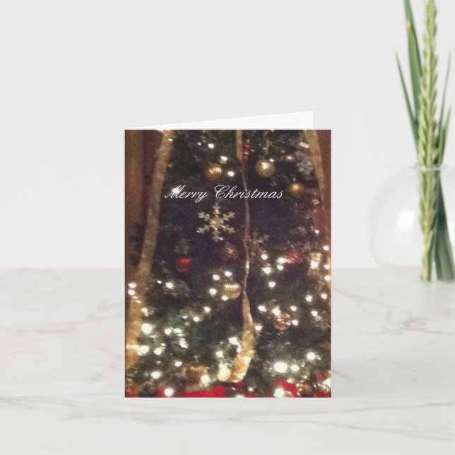 Blended Family Christmas Card (Front)