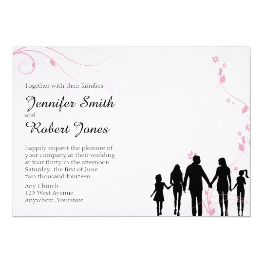 Blended Family Wedding Invitations 3