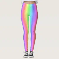 Blended Pastel Rainbow - Color Spectrum Leggings