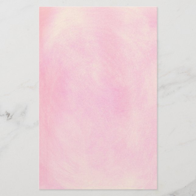 Blended Pink Blends Background Stationery (Front)