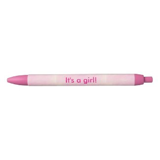 Blended pink blends It's a girl Baby Pens