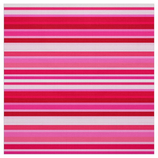 Blended Stripes, Fuchsia, Maroon and Pink  Fabric