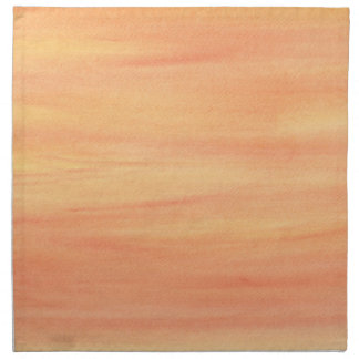 Blended Yellow Orange Blends Cloth Napkins