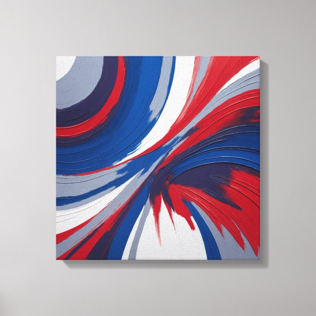 Blending colors canvas print (Front)