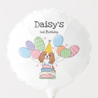 Blenheim Cavalier King Charles Spaniel Birthday