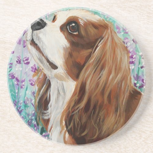 Blenheim Cavalier King Charles Spaniel Coaster