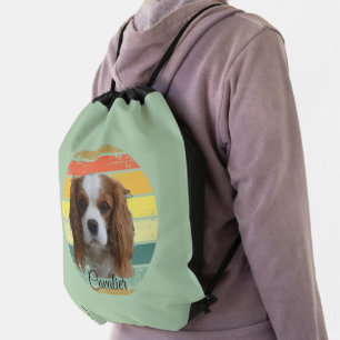 Blenheim Cavalier King Charles Spaniel Drawstring Bag