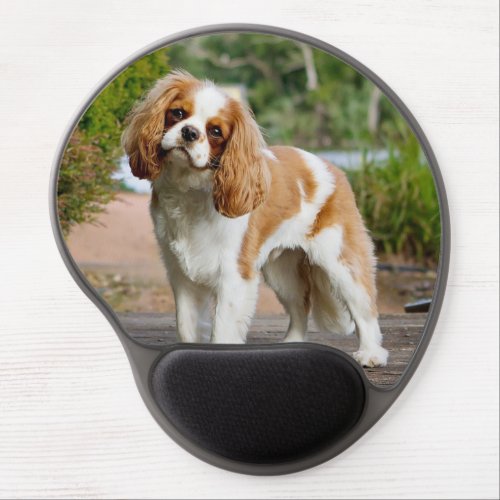 Blenheim Cavalier King Charles Spaniel Puppy Dog Gel Mouse Pad