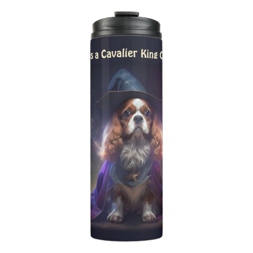 Blenheim Cavalier King Charles Wizard Thermal Tumbler