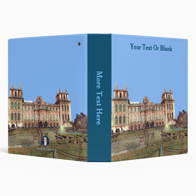Blenheim Palace 3 Ring Binder (Background)