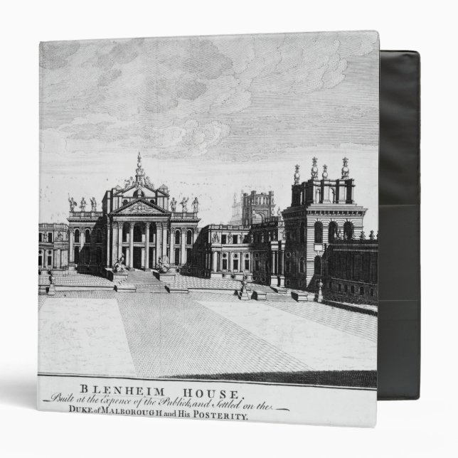 Blenheim Palace 3 Ring Binder (Front/Inside)