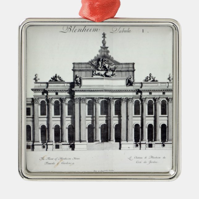 Blenheim Palace Metal Ornament (Front)