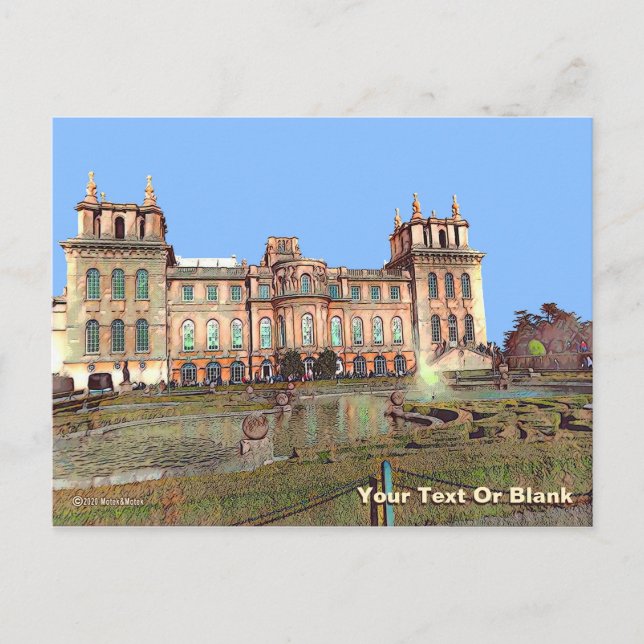 Blenheim Palace Postcard (Front)