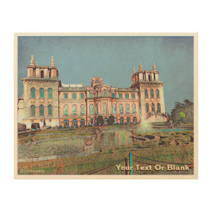 Blenheim Palace - Vintage Wood Wall Art