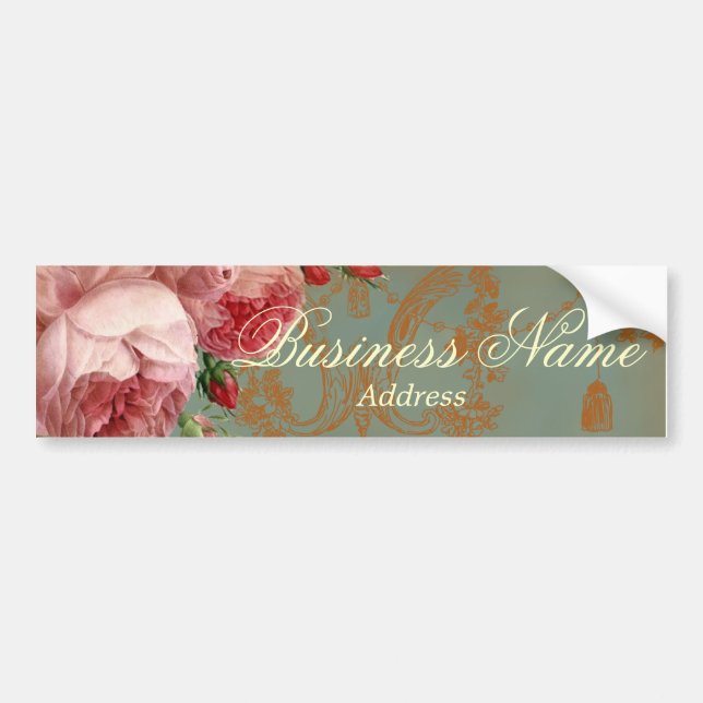 Blenheim Rose Bumper Sticker (Front)