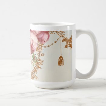 Blenheim Rose - Summer Sky - Alt Design A Coffee Mug by WickedlyLovely at Zazzle