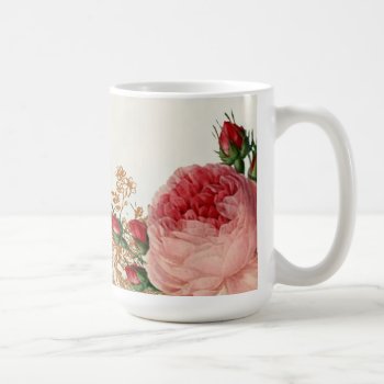 Blenheim Rose - Summer Sky - Alt Design B Coffee Mug by WickedlyLovely at Zazzle