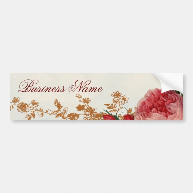 Blenheim Rose - Summer Sky Bumper Sticker (Front)