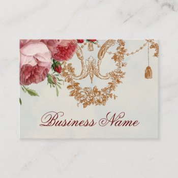 Blenheim Rose -summer Sky Business Card by WickedlyLovely at Zazzle