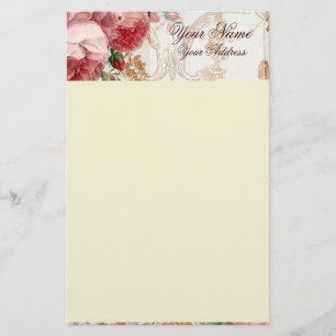 Blenheim Rose - Summer Sky - Personalised Stationery