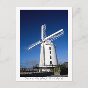 Blennerville Windmill Postcard