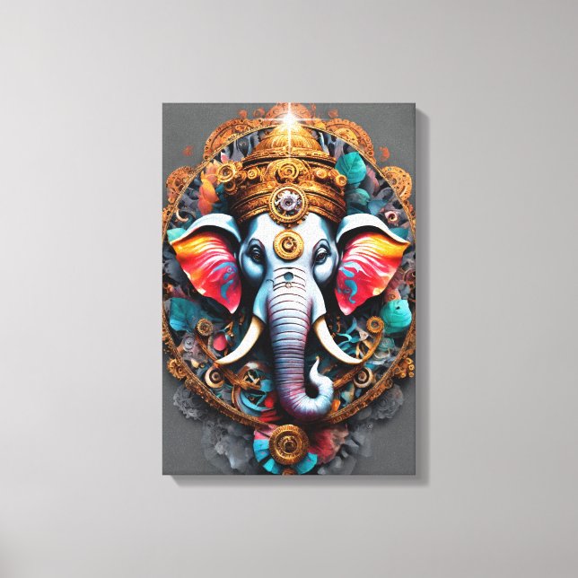 Bless All GOD * Unlocking the Blessings of Sri: Th Canvas Print (Front)