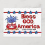 Bless God, America Postcard