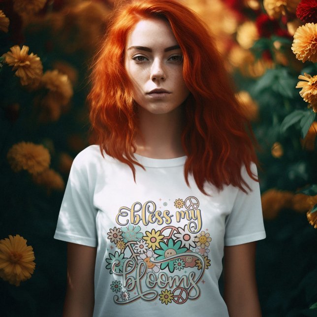 Bless My Blooms T-Shirt (Creator Uploaded)