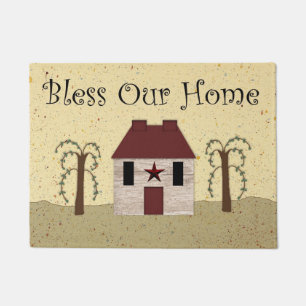 Bless Our Home Door Mat