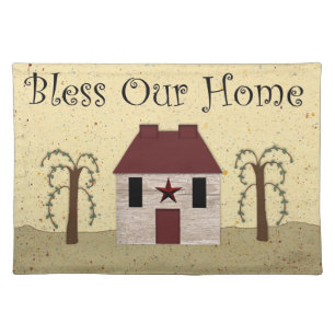 Bless Our Home Placemat