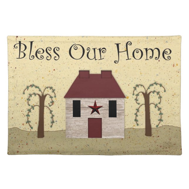 Bless Our Home Placemat (Front)