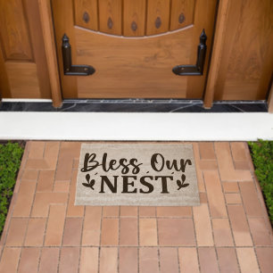 Bless Our Nest Fiber Doormat