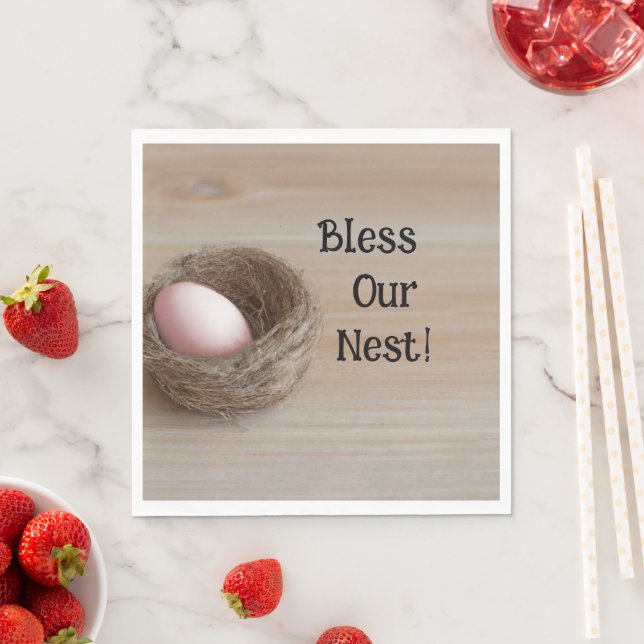 Bless Our Nest, Nesting Party Napkins (Insitu)