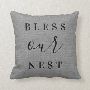 Our Nest Decorative Throw Pillows Zazzle