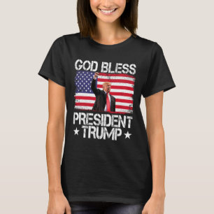 Bless President Trump 2024 Support Trump Election T-Shirt