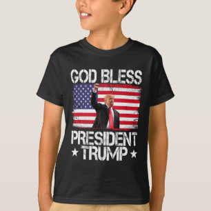 Bless President Trump 2024 Support Trump Election T-Shirt