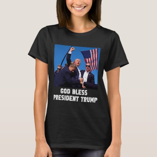 Bless President Trump Trump 2024 Voting  T_Shirt