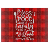 Bless The Food Before Us  Personalized Cutting Boards - Etchey