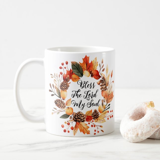 Bless The Lord Mug (With Donut)