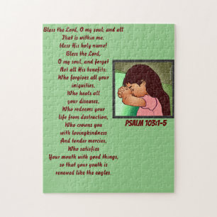 Bless the Lord, O my soul Children's Jigsaw Puzzle