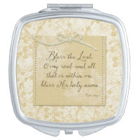 Bless the Lord O My Soul Compact Mirror
