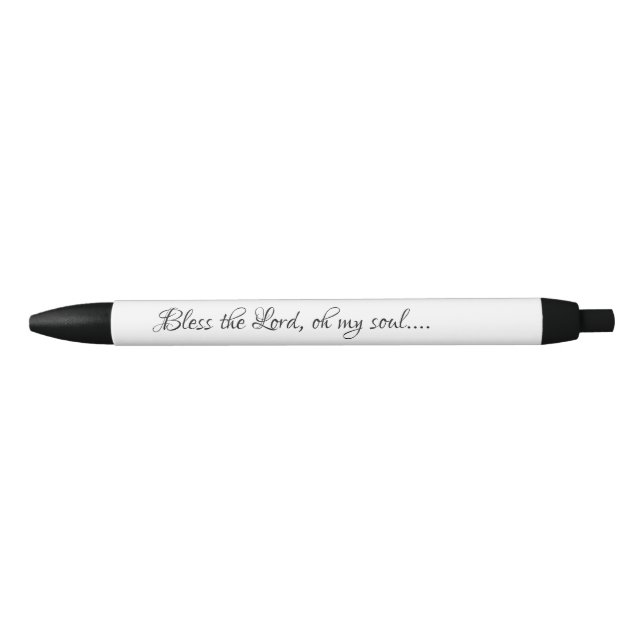 Bless the Lord, Oh my Soul Bible Quote Pen (Front)