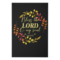 Bless The Lord Psalms 103:1 Bible Verse